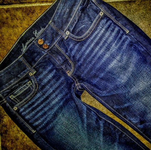 American Eagle Jeans Size 4 Artist Skinny Crop New - Picture 2 of 6